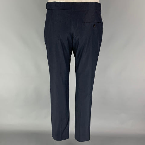 ACNE STUDIOS Size 38 Navy Wool Notch Lapel Suit