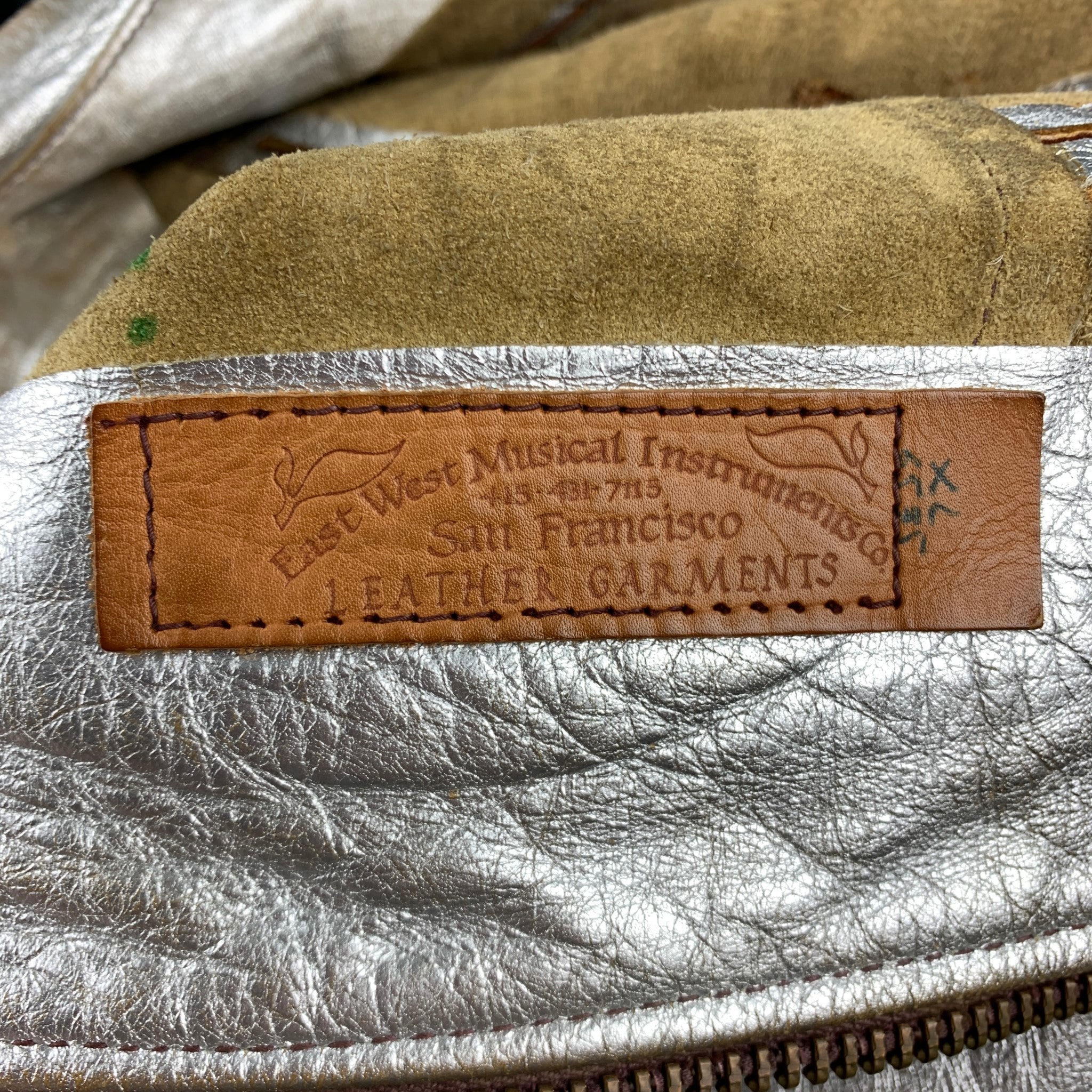 Vintage EAST WEST MUSICAL INSTRUMENTS Janti Size XL Silver