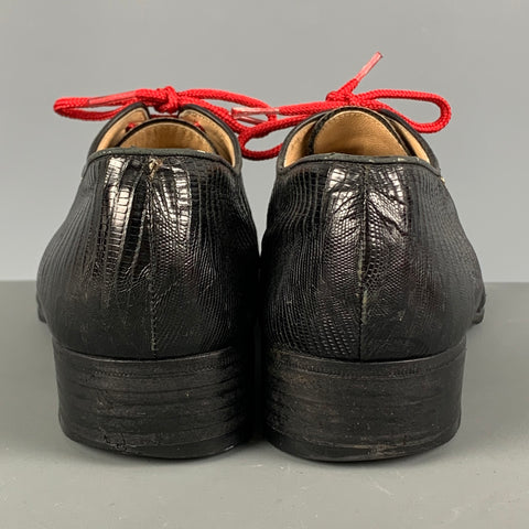 GUCCI Taille 9,5 Chaussures à lacets noires