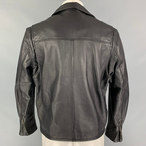 LEVI'S MADE & CRAFTED Size S Black Leather Biker Jacket