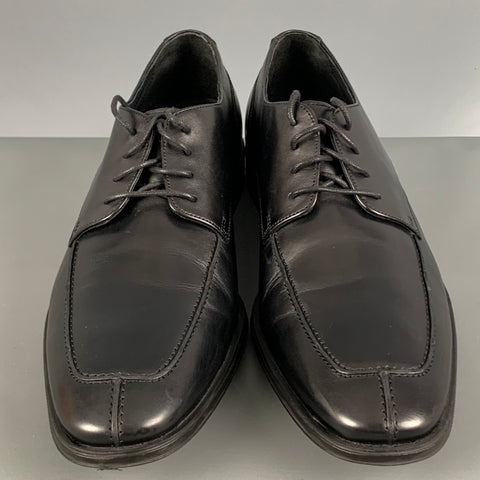 COLE HAAN Talla 9 Zapatos con cordones y punta dividida de cuero negro