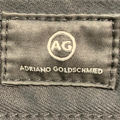 ADRIANO GOLDSCHMIED Size 31 Black Cotton Polyurethane Jeans