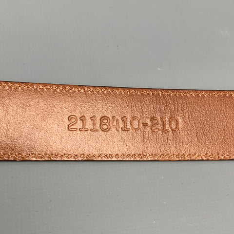 POLO by RALPH LAUREN Size 36 Brown Lizard Belt
