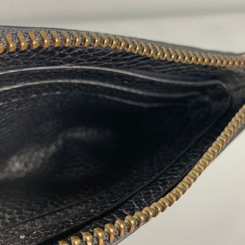 COACH Green Black Camouflage Leather Wallet