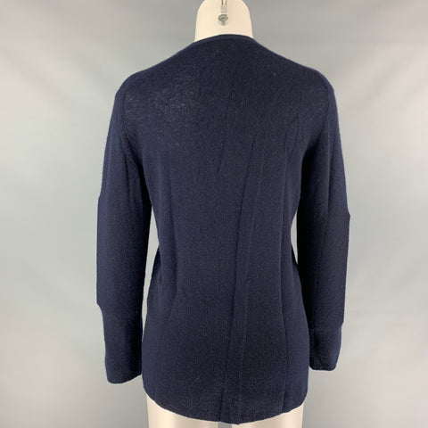 TSE Size XS Navy Cashmere Oversized Cardigan