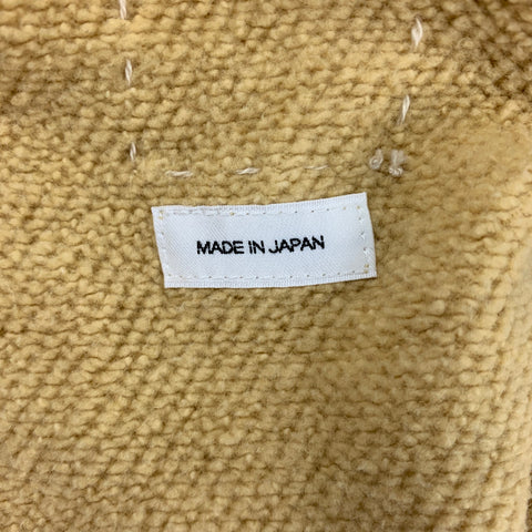 VISVIM Size M Mustard Heather Cotton Crew-Neck Amplus Sweatshirt