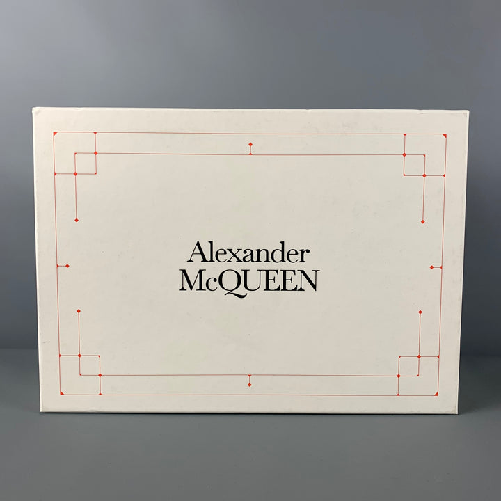 ALEXANDER MCQUEEN Size 9.5 Black Straps Sandals