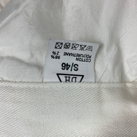 TDH Vaqueros slim de poliuretano y algodón blanco talla 30