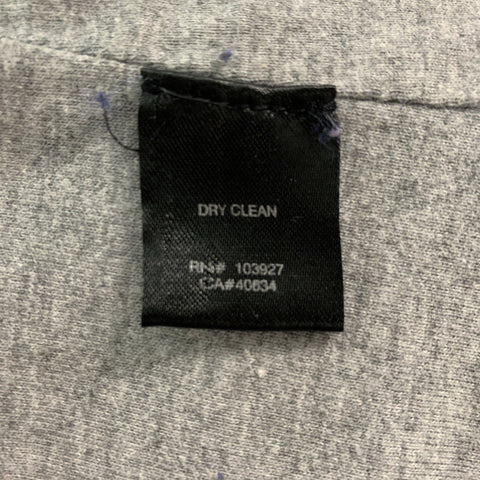 MARC JACOBS Size S Blue Lambswool Angora Textured Jacket