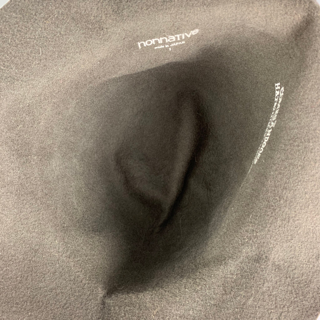 NONNATIVE COMESANGOES Brown Felt Hats