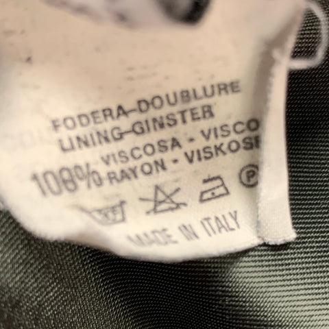 Chaqueta Asimétrica Negra ZIP Talla S