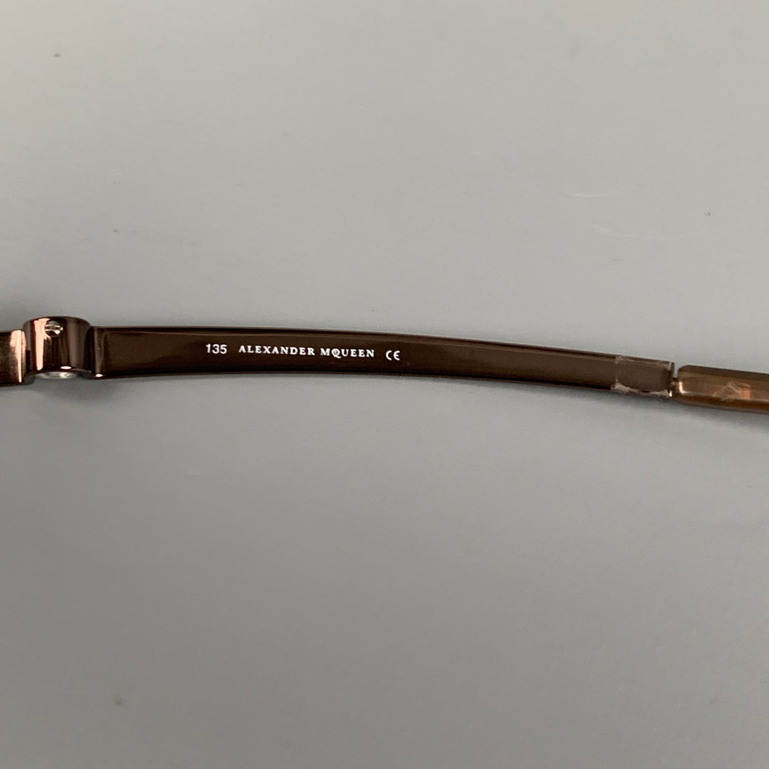 ALEXANDER MCQUEEN Copper Reader Prescription Eyewear