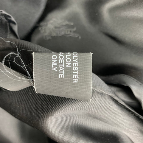 BURBERRY PRORSUM Size 10 Olive Polyester Nylon Double Breasted Coat