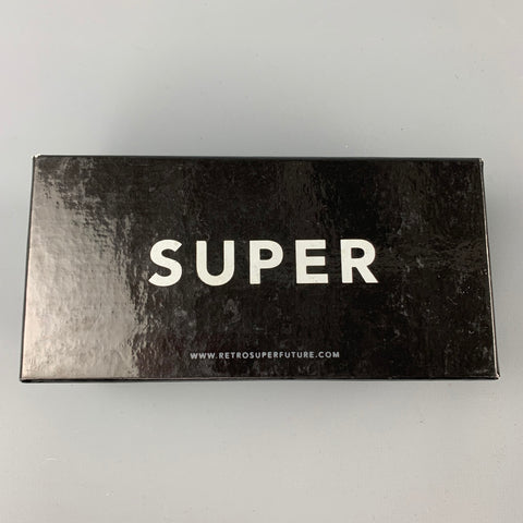 SUPER by RETROSUPERFUTURE Black Acetate Sunglasses