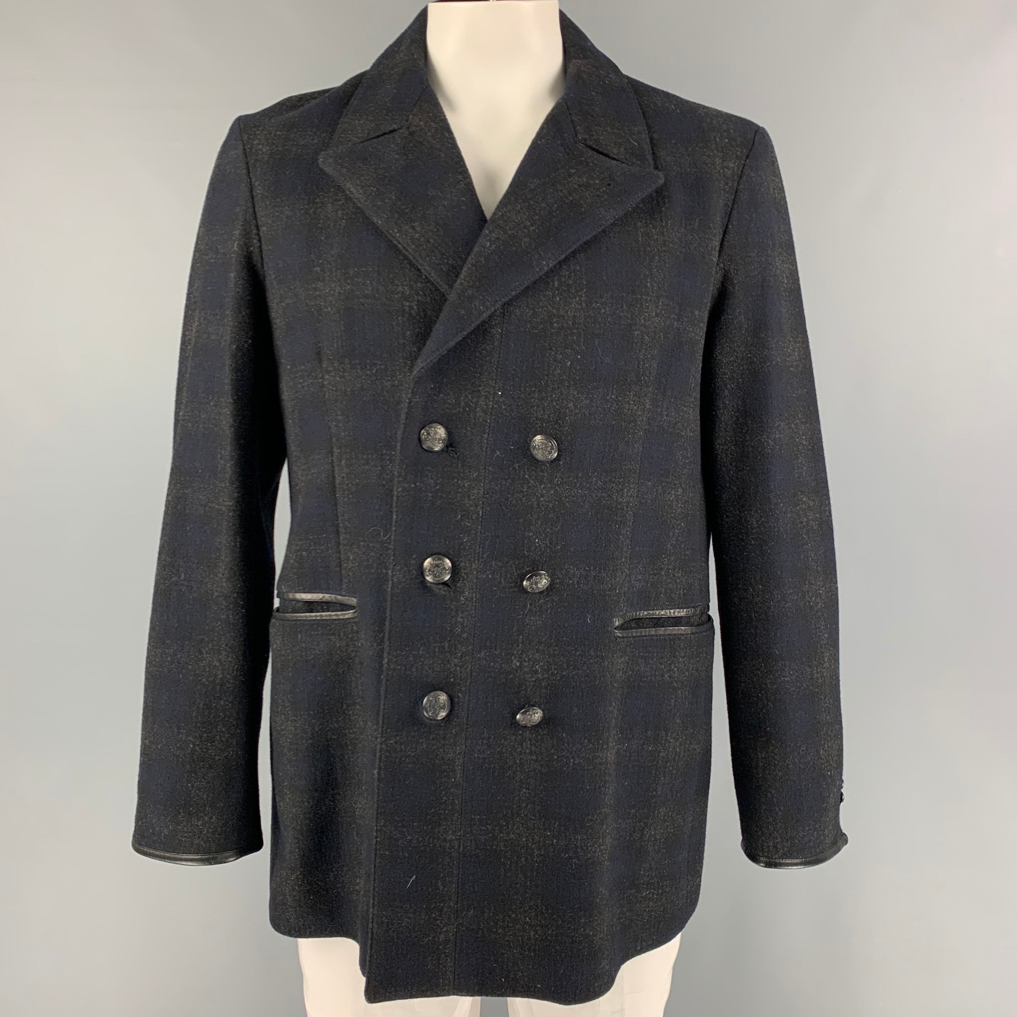 John best sale varvatos peacoat