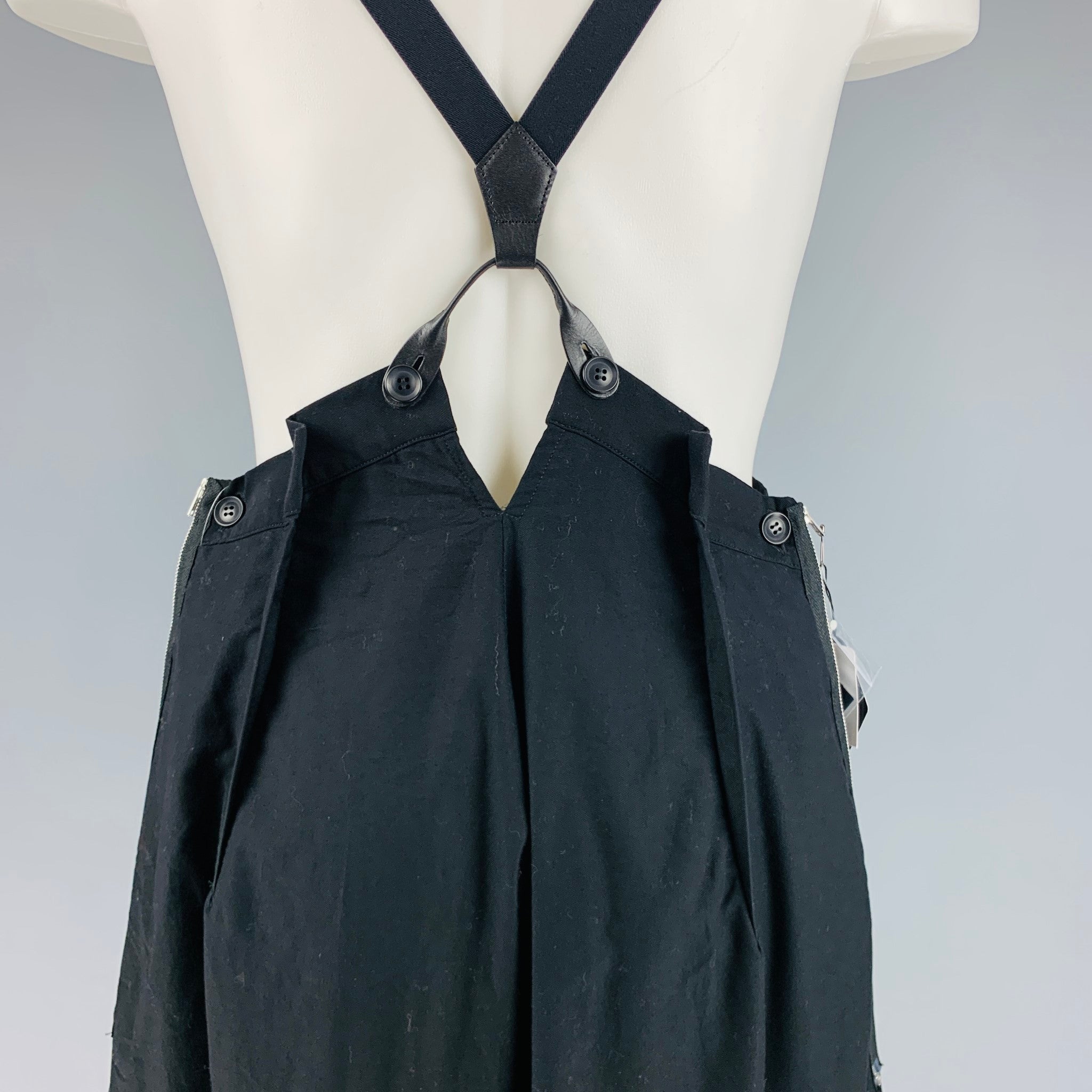 驚きの価格 Size FEU LIMI M Sui – Overalls Suspenders Cotton Black 小物