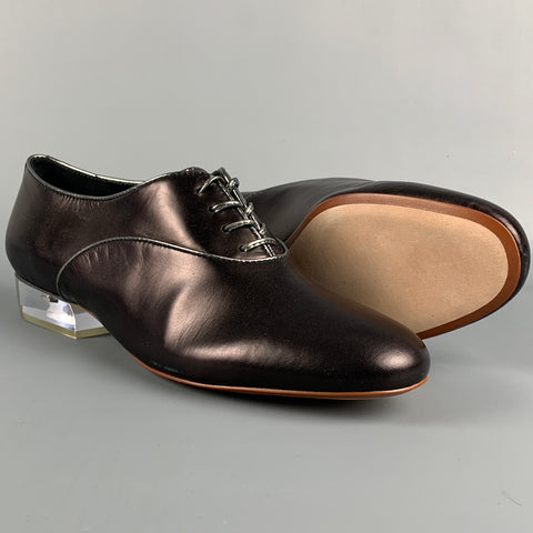 MARC JACOBS Talla 8 Zapatos con cordones de cuero negro