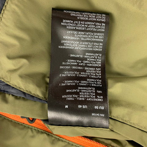 BOGNER Size 40 Olive Polyester Zip Up Jonas Jacket