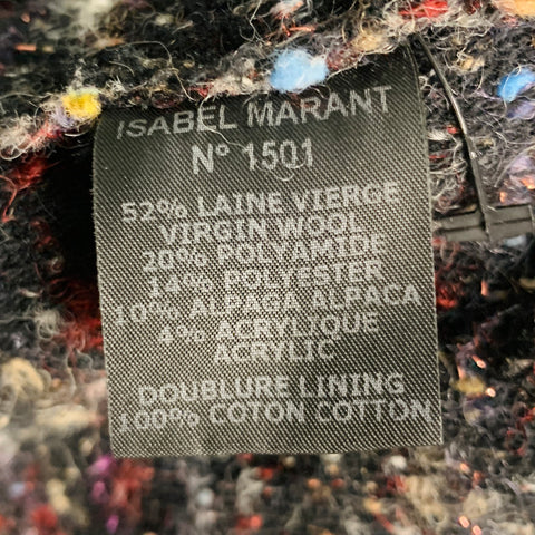 ISABEL MARANT Size 6 Multi-Color Wool Blend Boucle Jacket