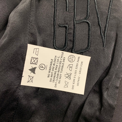 GIAMBATTISTA VALLI Size 6 Black Wool / Silk Bow Jacket