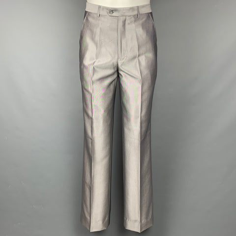 PS by PAUL SMITH The Westbourne Size 36 Silver Wool Peak Lapel Suit