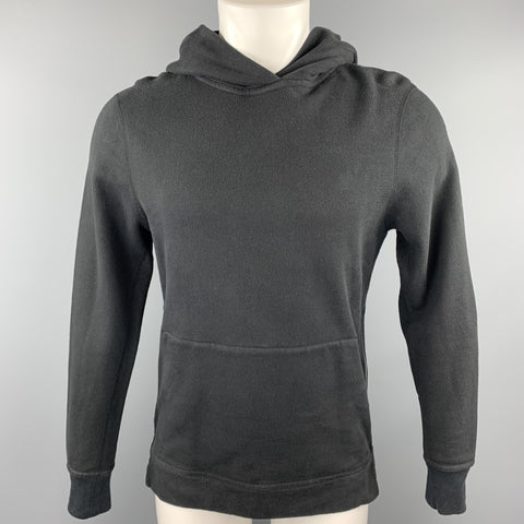 JOHN ELLIOTT + CO Size S Black Cotton Side Zippers Hooded Sweatshirt