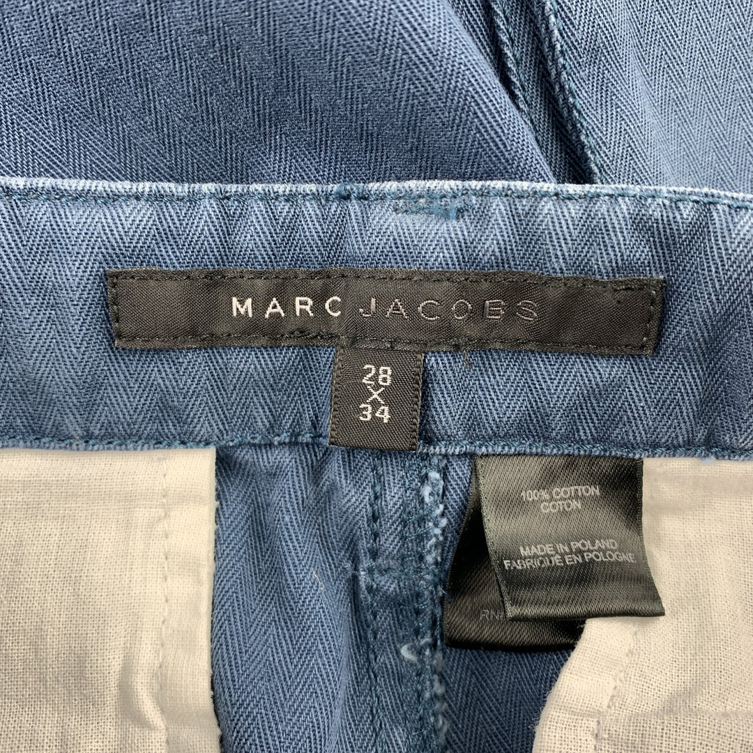 MARC by MARC JACOBS Taille 28 Pantalon cargo décontracté en coton bleu
