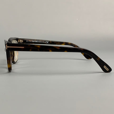 TOM FORD Brown Tortoise Acetate Frames