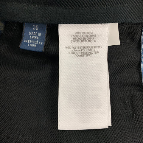 POLO by RALPH LAUREN x PALACE Size 30 Blackwatch Plaid Polyester Zip Fly Dress Pants