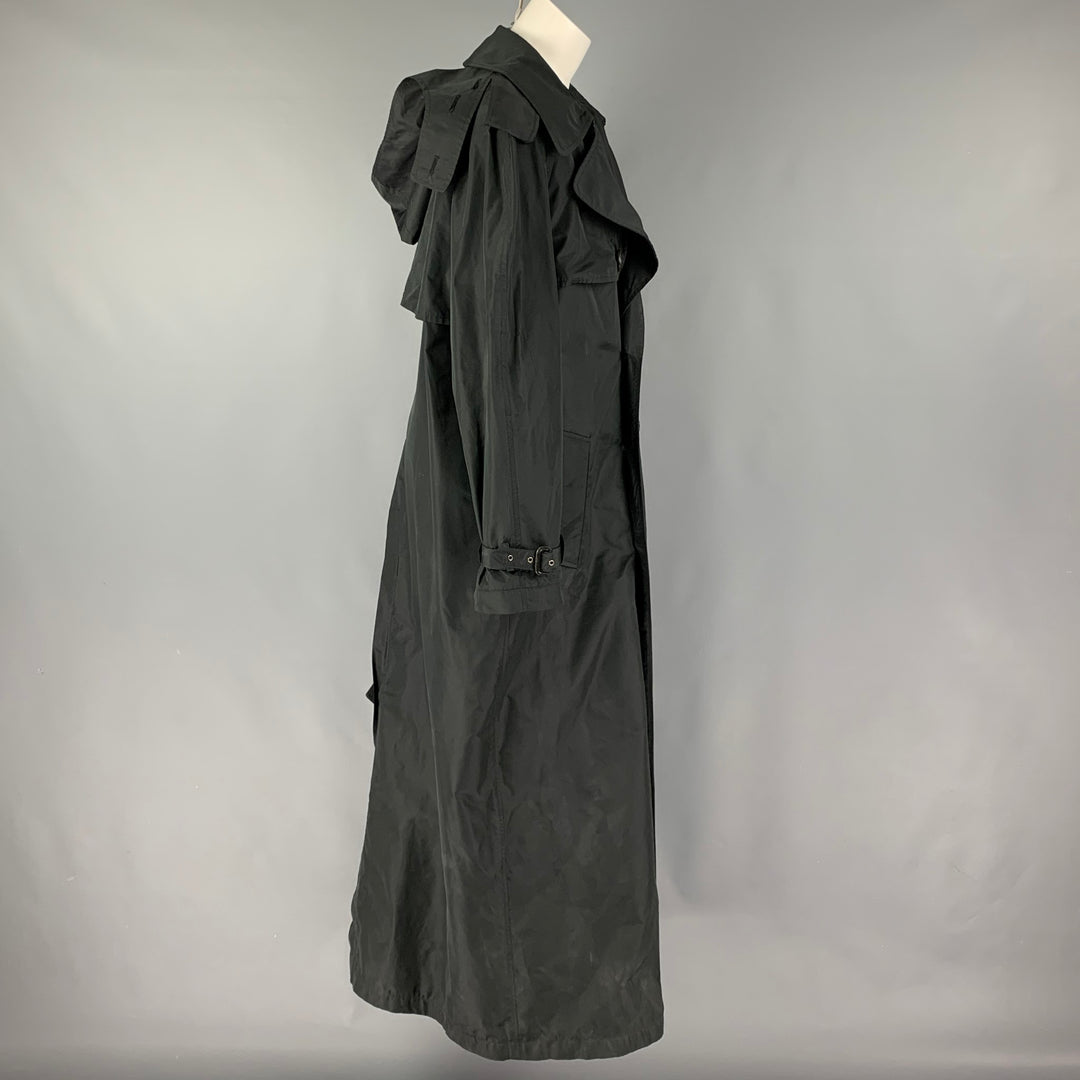 Louis Vuitton - Authenticated Trench Coat - Silk Black For Woman, Very Good condition