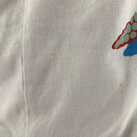 PAUL SMITH Size L White Blue Red Cartoon Cotton T-shirt