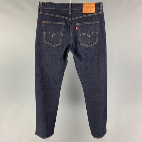 LEVI'S PREMIUM 514 Size 32 Blue Indigo Cotton Blend Regular Jeans