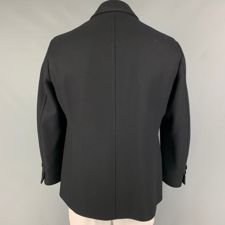 BOSS by HUGO BOSS Size M Navy Virgin Wool Cashmere Peacoat
