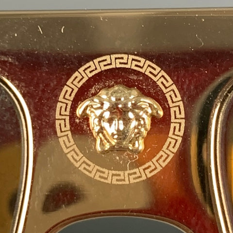 VERSACE Gold Metal Sunglasses