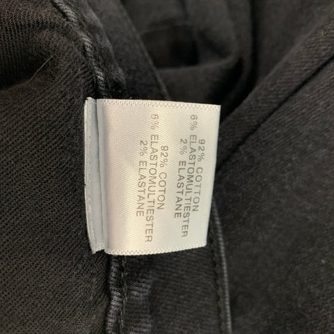 J.BRAND Talla 36 Vaqueros rectos de algodón negro