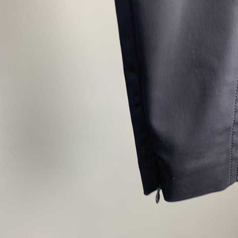 THE ROW Size XS Navy Slim Leg Riding Style Dress Pants