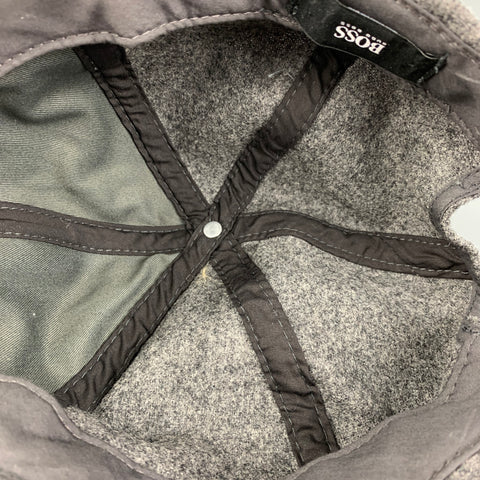 BOSS by HUGO BOSS Grey Heather Wool Baseball Hat