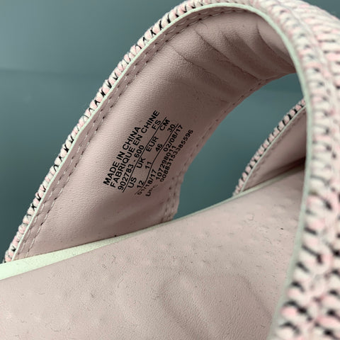 NIKE Talla 12 Sandalias de goma con textura rosa