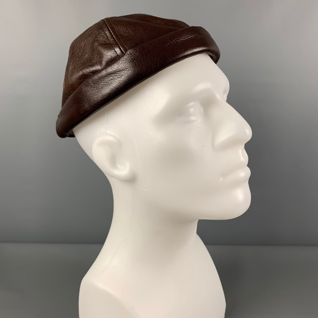 JUNYA WATANABE x Beton Cire Size OS Brown Leather Cap