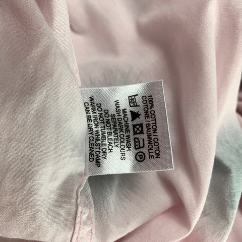 LIBERTY OF LONDON Size L Pink Print Cotton Button Up Slim Fit Long Sleeve Shirt