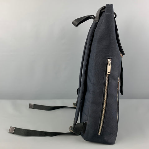 JACK SPADE Navy Black Canvas Backpack