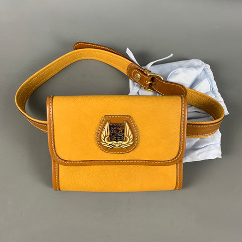 LANCEL Tan Solid Belt-bag Handbag