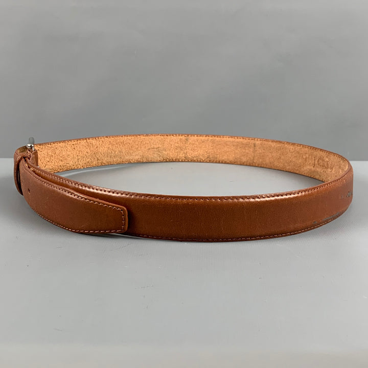 J.CREW Size 32 Brown Leather Belt