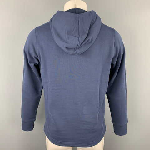 KENZO Sweat à capuche en coton brodé marine taille S