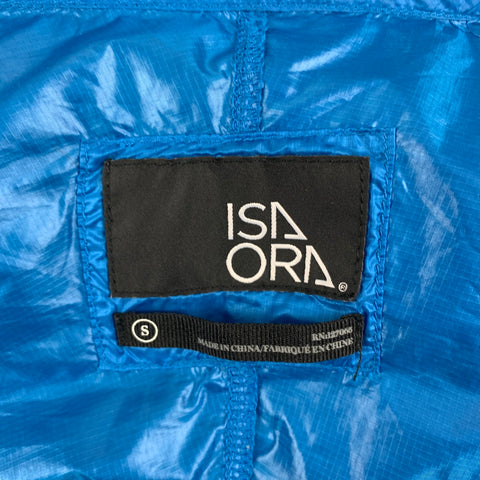ISAORA Size S Royal Blue Nylon Windbreaker Jacket