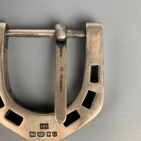 NOT LISTED Sterling Silver Heavy Belt Buckle
