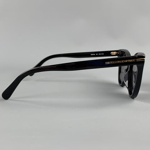STELLA McCARTNEY SC0212S Black Acetate Star Cat Eye Sunglasses