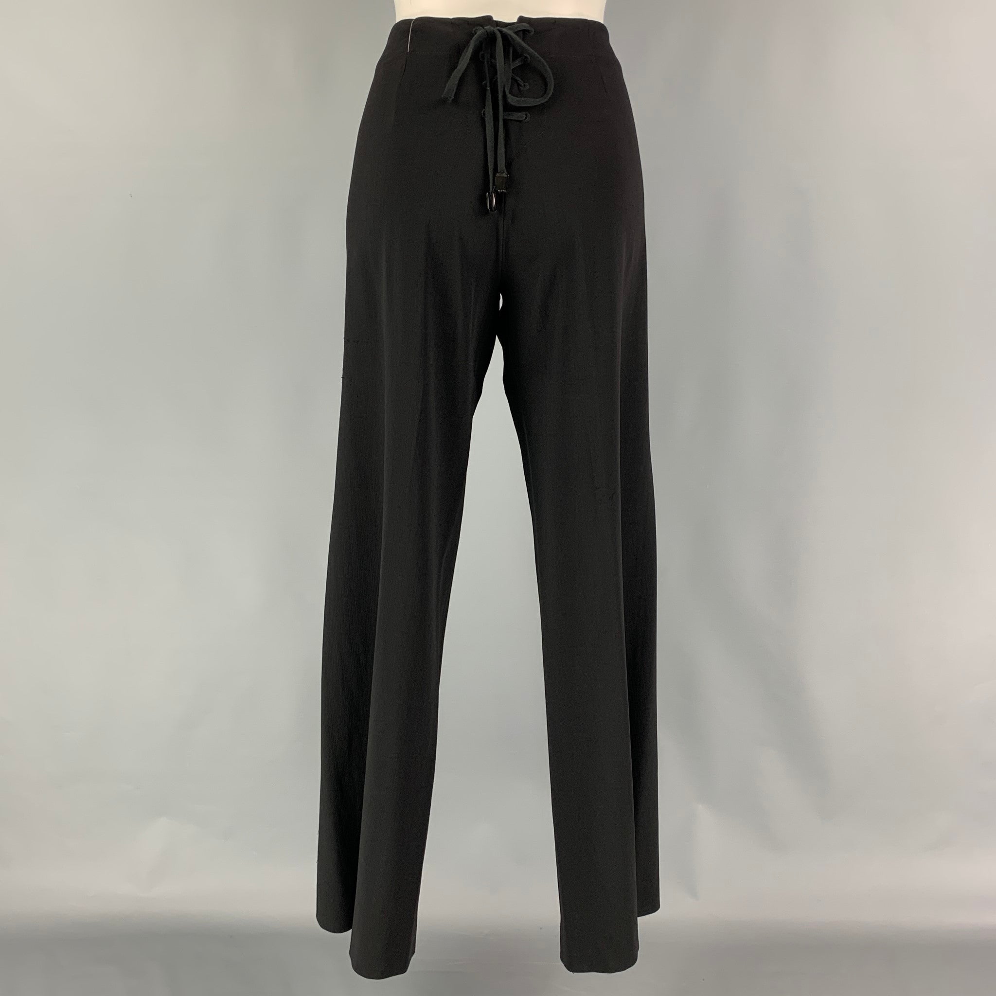 パンツ JEAN PAUL GAULTIER Women Trousers 2534FPA189C08400 Black Black Draped Pants | JEAN PAUL GAULTIER - Antonia