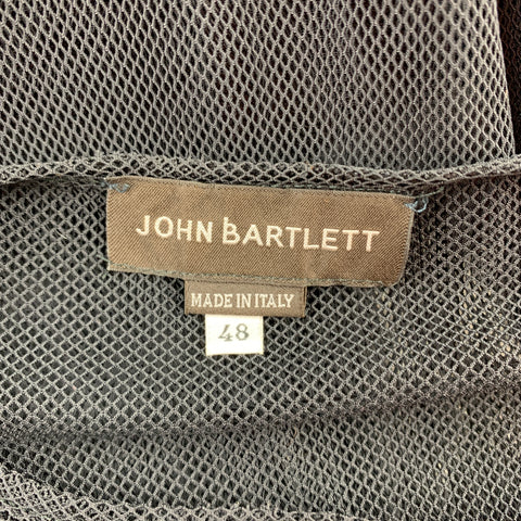 JOHN BARTLETT Taille S T-shirt Col Rond Mesh Polyamide / Nylon Noir