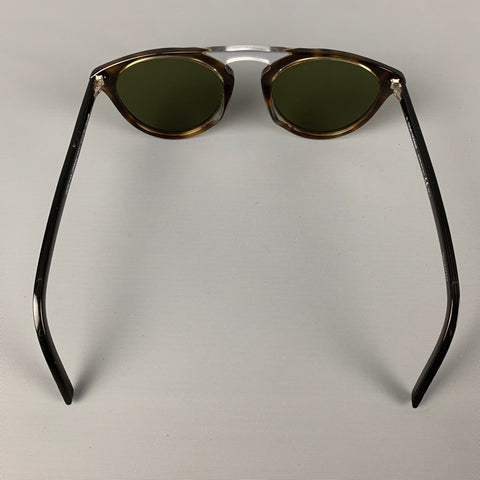 DIOR HOMME Black Clear Acetate Sunglasses